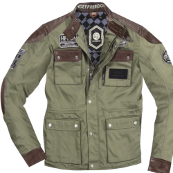 QUATTRO BROWN-MILITARY GREEN мото яке