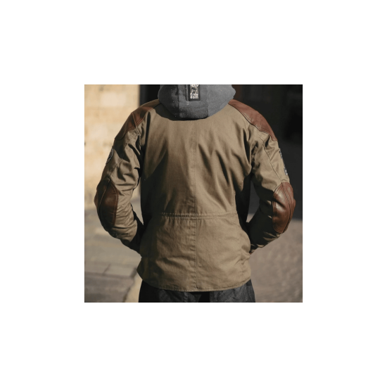 QUATTRO BROWN-MILITARY GREEN мото яке