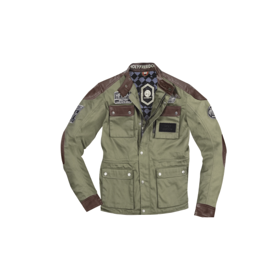 QUATTRO BROWN-MILITARY GREEN мото яке