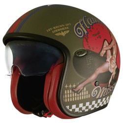 Premier каска Vintage Evo Pin Up Military BM